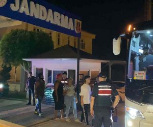 Manavgat’ta çalışma izni olmayan 29 yabancı uyruklu şahıs yakalandı