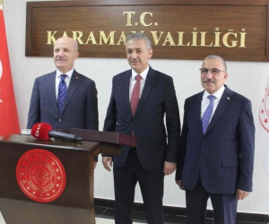 YÖK Başkanı Prof. Dr. Erol Özvar, Karaman’da