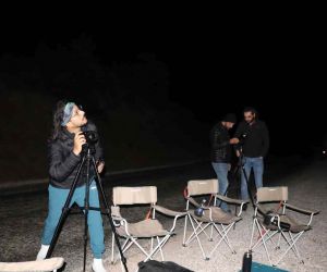 Tokat’ta meteor yağmurunu çekmek isteyen fotoğrafçılar bulutlara takıldı