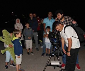 Perseid meteor yağmuru, Atatürk Üniversitesinde heyecanla izlendi