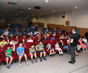 Bilim Pursaklar Atölyelerinde öğrenciler sinema filmi seyretti