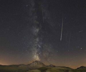 Perseid Meteor Yağmuru Erciyes’te görüntülendi