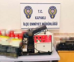 Kapaklı’da kaçak tütün operasyonu