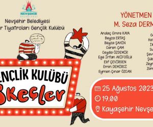 Nevşehir Belediyesi Şehir Tiyatroları ekibinden müjde