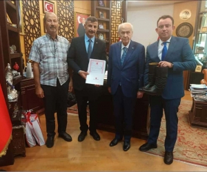 Bahçeli mesajını Körüklü Söke Çizmesi ile verdi, Söke’de heyecan yaşandı