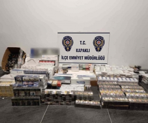 Kapaklı’da 971 paket kaçak sigara ele geçirildi