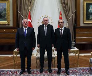 Cumhurbaşkanı Erdoğan, Yargıtay Başkanı ve Yargıtay Cumhuriyet Başsavcısı’nı kabul etti