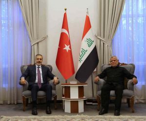 Dışişleri Bakanı Fidan, Fetih İttifakı lideri Amiri ile görüştü