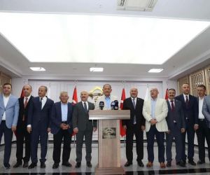 Kayseri OSB Yönetimi Adıyaman’da Deprem Konutları Temel Atma Törenine Katıldı