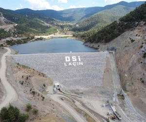 Eskişehir Sarıcakaya Laçin barajı ve sulaması tamamlandı