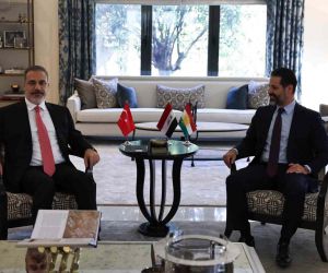Bakan Fidan, IKBY Başbakan Yardımcısı Talabani ile görüştü