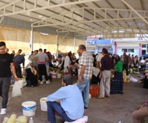 Mardin’de nefes aldıran organik pazar: Domates, patlıcan ve biber 10 lira