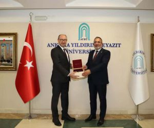 Rektör Erdal’dan Ankara Yıldırım Beyazıt Üniversitesine ziyaret