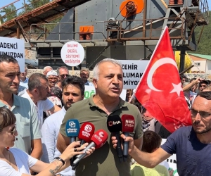 Dört köy birleşti, sularına sahip çıkmak için eylem yaptı