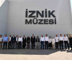 Çinli heyet resmi ziyaret sebebiyle İznikte