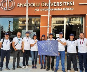 Anadolu Üniversitesi ‘Kocatepe Zafer Yürüyüşüne’ katıldı