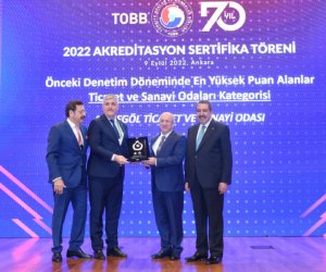 İTSO Türkiye'nin en iyisi seçildi