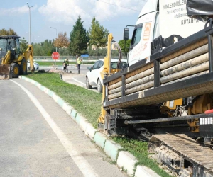 Fettah Söğütleri bölgesine yağmur suyu hattı