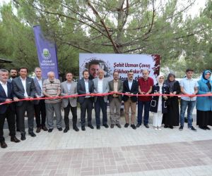 İnegöl’de şehit Gökhan Çakır Parkı törenle açıldı