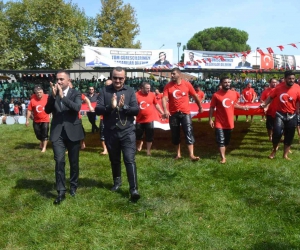 Bigalı Mehmet Çavuş güreşlerinde Başpehlivan Ali Gürbüz oldu