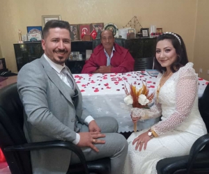 Annesinin öldüğü gün nikahı ertelenen Mine’nin nikahını muhtar babası kıydı