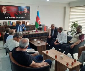 Türkiye Azerbaycan Dostluk Grubu Başkanı, İstanbul Milletvekili Şamil Ayrım’dan Iğdır Azerbaycan Evi’ne ziyaret