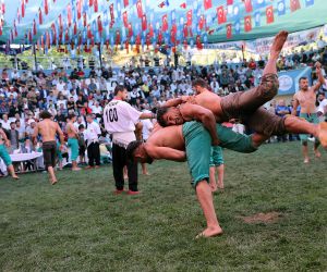 Kahramanmaraş’ta Boyalı Güreş Festivali