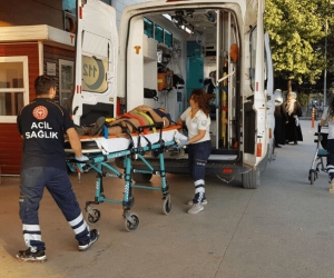 İnegöl'de kafa kafaya çarpıştılar