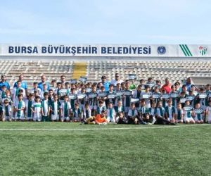 Bursaspor Futbol Okulu’nun yaz dönemi sona erdi