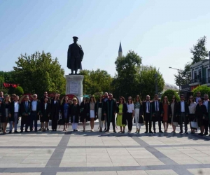 Edirne’de adli yılın başlaması nedeniyle tören düzenlendi