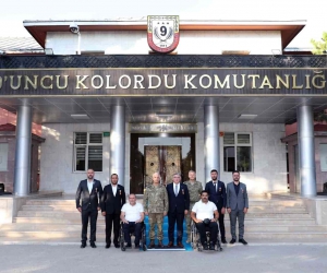 Gazilerden Tümgeneral Sayın Tevfik Algan’a ziyaret