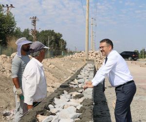 Vali/Belediye Başkanvekili Ercan Turan incelemelerde bulundu