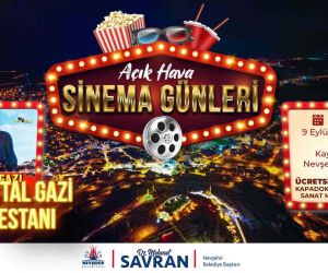 Açık hava sinema günleri “Battal Gazi Destanı” ile devam ediyor