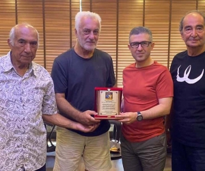 Kaya Muzaffer Ilıcak, Ahmet Apaydın ve Namık Canca’dan, Kaymakam Bilgehan Bayar’a ziyaret
