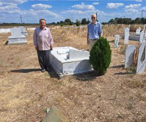 Batı Trakya’daki Müslümanların mezar taşlarını kırdılar