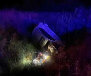 Bursa’da tarlaya uçan otomobilde can pazarı: 1 ölü 2 yaralı