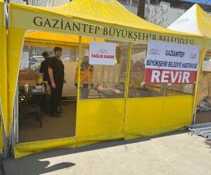 Gaziantep Büyükşehir, deprem sonrası binlerce vatandaşa temas etti