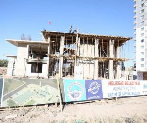 Melikgazi Belediyesi, Adem Tanç Cami’nin yapımına devam ediyor