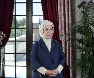 Emine Erdoğan, Kiev’deki 3. Lider Eşleri Zirvesi’ne video mesaj gönderdi: