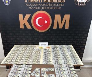 Burdur’da sahte 15 bin 750 dolar ve 250 euro ele geçirildi