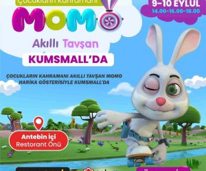 Akıllı tavşan Momo, KumsMall AVM’ye geliyor