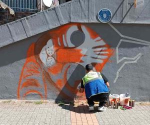 Bursa Büyükşehir, sokak sanatında boyut değiştirdi