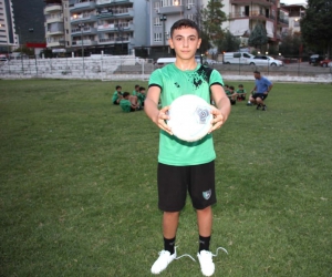 Denizlispor’un minik yıldızı aile büyüklerinin izinde ilerliyor