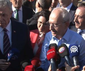 CHP lideri Kılıçdaroğlu, Mansur Yavaş’ın belediye başkanı adayı olduğunu duyurdu