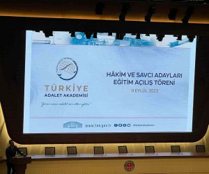 Adalet Bakanı Tunç, Türkiye Adalet Akademisi eğitim dönemi açılış törenine katıldı