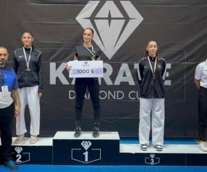 Diyarbakırlı Milli Karateci Sena Kızılaslan bir altın madalya daha aldı