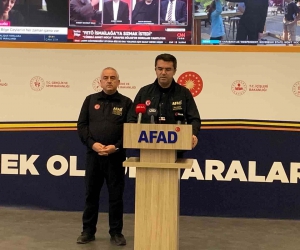 AFAD Başkanı Memiş: “Libya’ya gönderilmek üzerek 3 kargo uçağını, 4’er saat arayla planladık”
