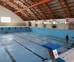 Nazilli Yarı Olimpik Yüzme Havuzu bakıma alındı