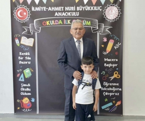 Başkan Büyükkılıç, İlmiye-Ahmet Nuri Büyükkılıç İlkokulu’nda miniklerin heyecanına ortak oldu