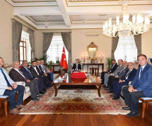 Vali Ünlü’ye ’Hayırlı olsun’ ziyaretleri sürüyor